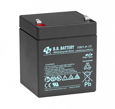  BB Battery HR 5.8-12 T2 (HR5.8-12T2) 5.8ah 12V -    